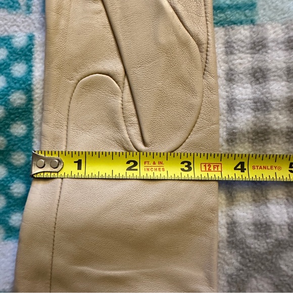 Ports 1961 taupe leather gloves - Picture 3 of 9